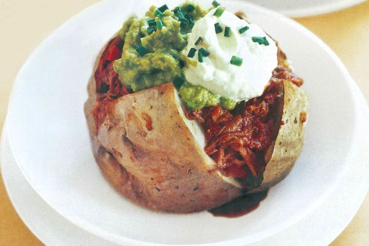 The best chilli beef jacket potatoes